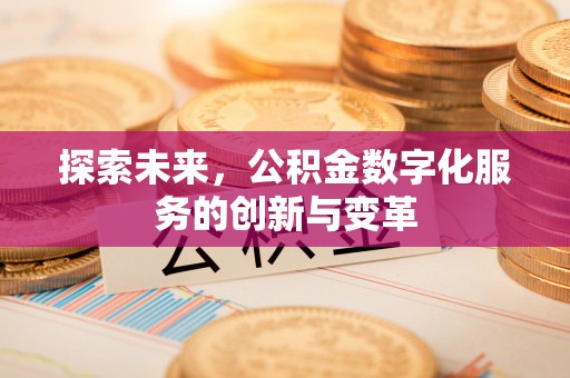 盘锦探索未来，公积金数字化服务的创新与变革