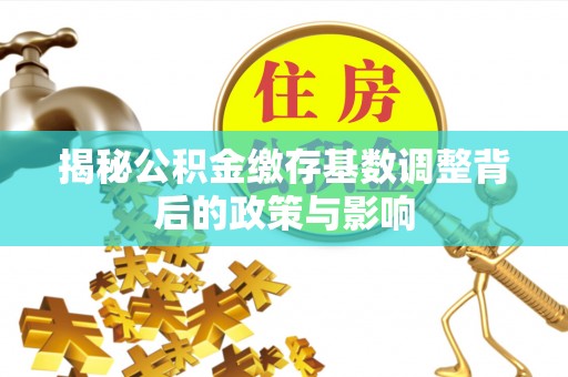 盘锦揭秘公积金缴存基数调整背后的政策与影响